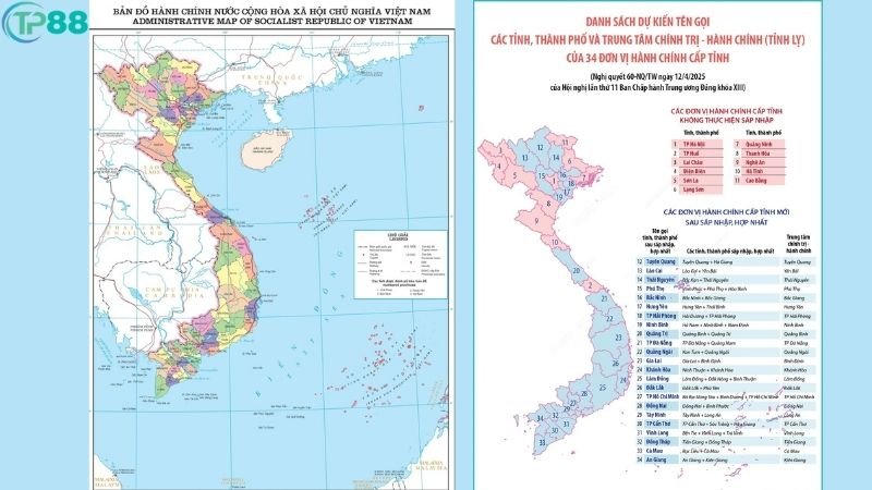 Bản Đồ Việt Nam Sau Khi Sáp Nhập: Diện Mạo Mới Khiến Nhiều Người Bối Rối 5 ban-do-viet-nam-sau-khi-sap-nhap-2